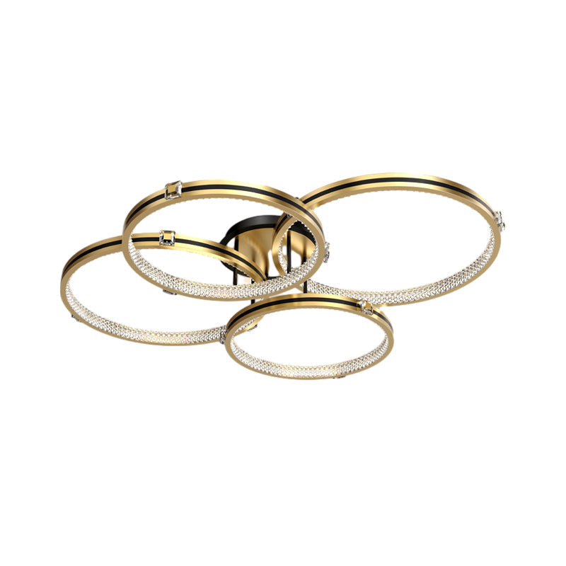 Rings Modern Led Ceiling Light Ha098317