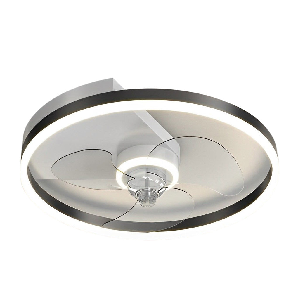 Round Modern Bladeless Ceiling Fans Ha082733