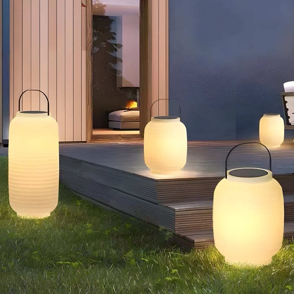 Portable Led Rgb Outdoor Sound Lantern Usb Solar