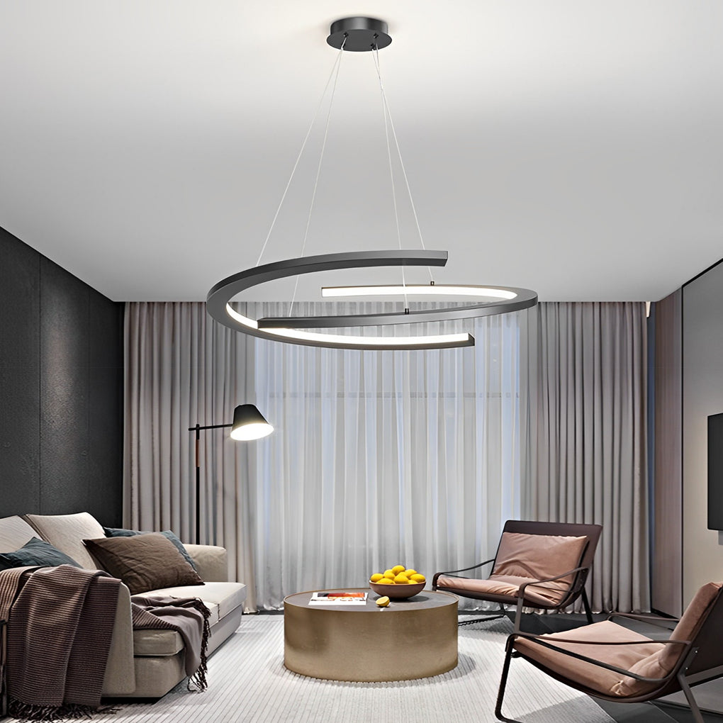 Semi Circularmodern Pendant Light Ha079376