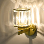 Round Crystal Glass Postmodern Wall Lamp Li002139