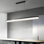 47 24 1 Light Linear Led Dimmable Kitchen Island Pendant Black Bronze