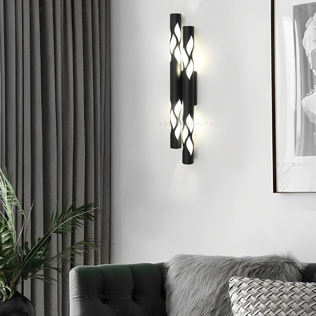 Flames Hollow Wall Sconce Ha084458