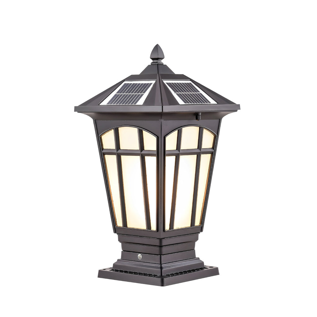Waterproof Solar Post Light Ha092365