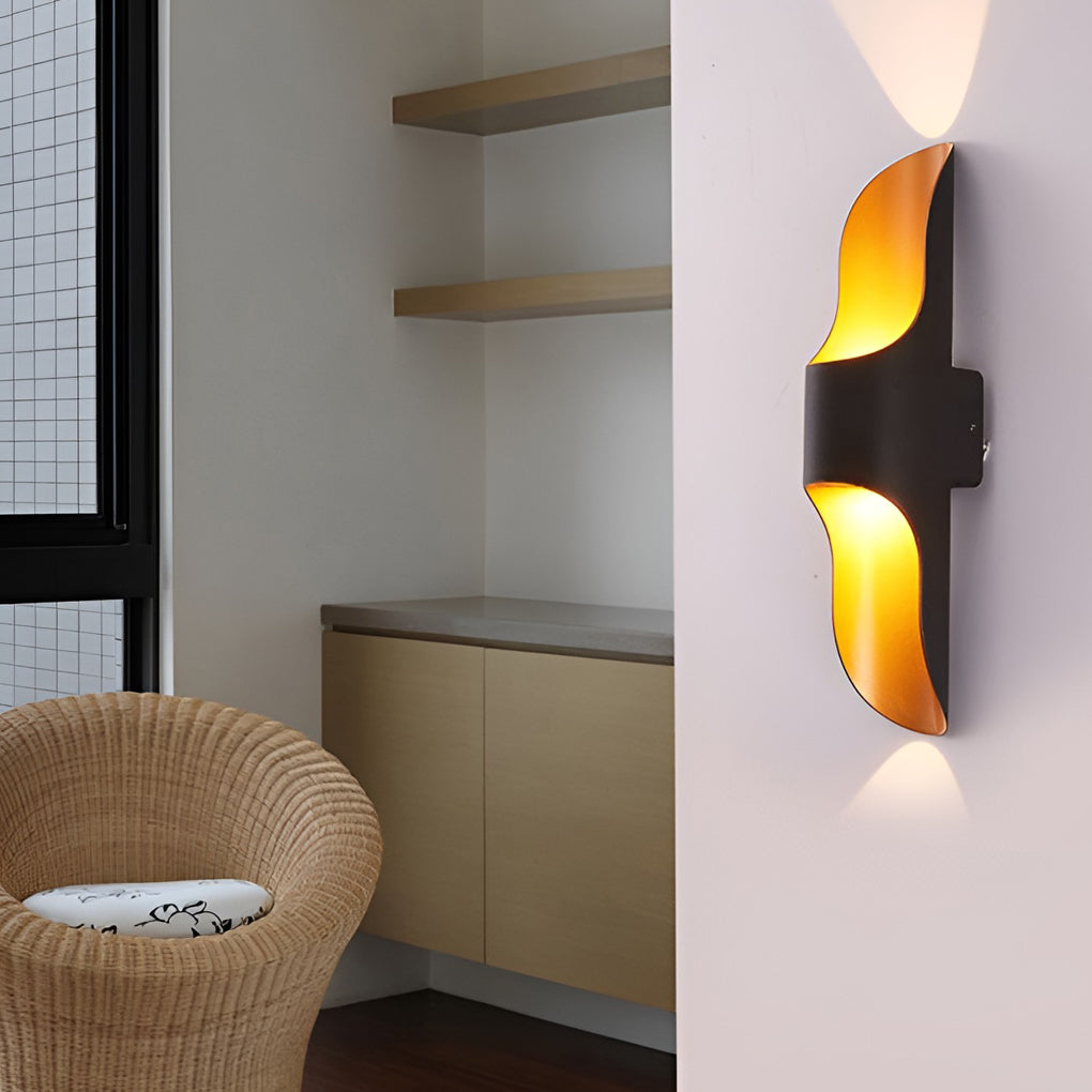 Up And Down Lights Led Modern Outdoor Wall Sconce 1