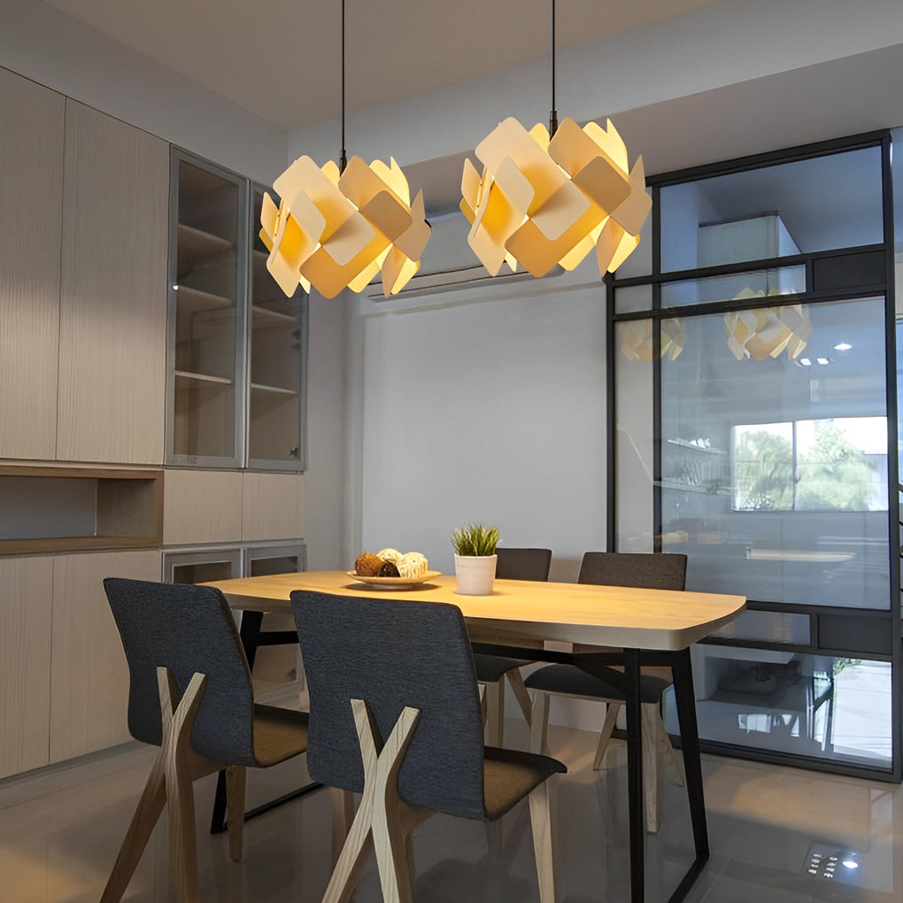 Lumina Acrylic Pendant Light – Modern Nordic Hanging Chandelier