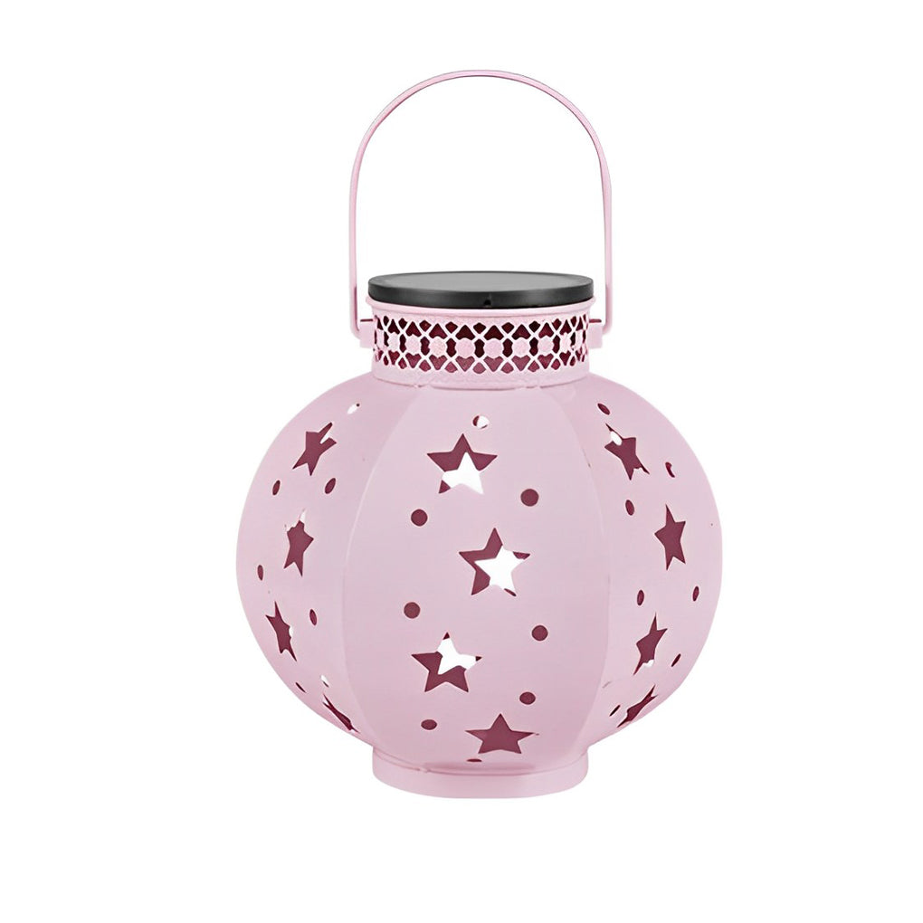 Celestial Star Projection Solar Lantern for Garden and Patio