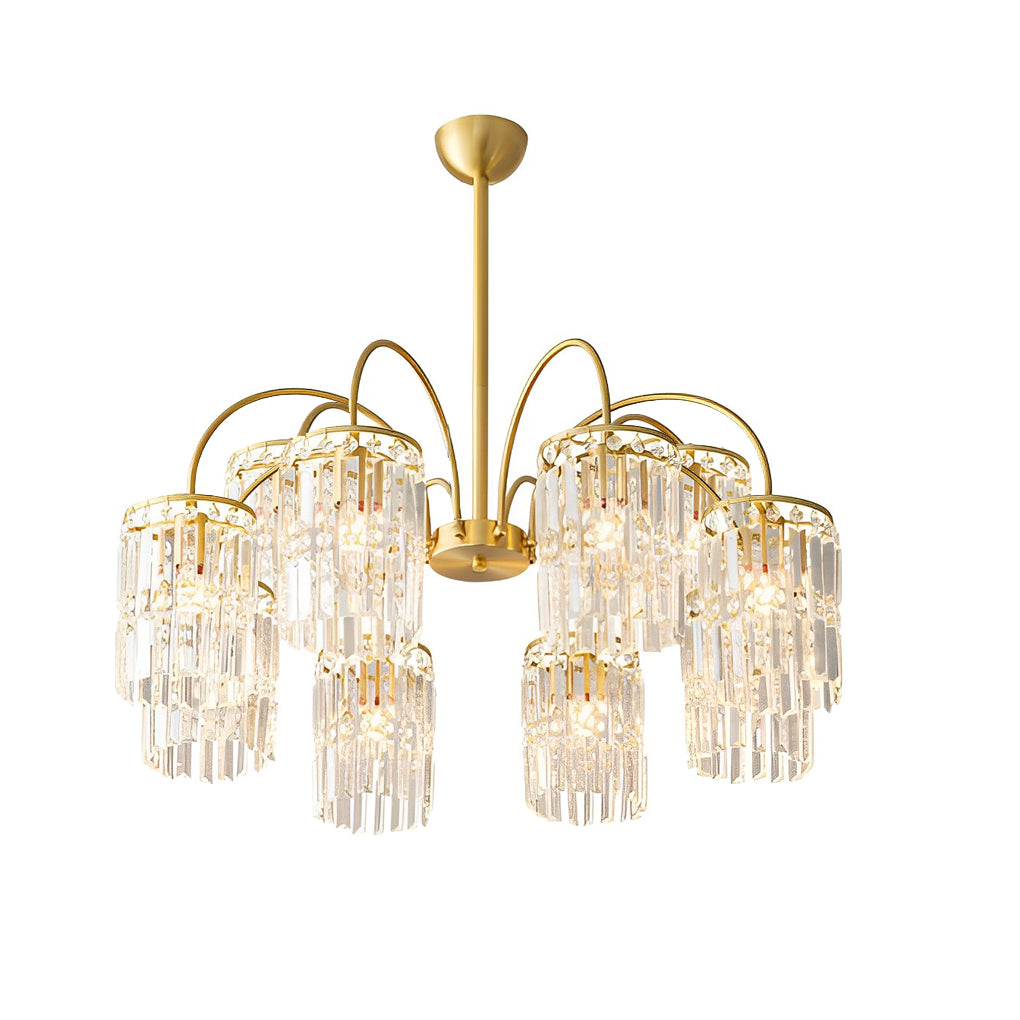 Crystal Shade Luxury Modern Chandelier Ha098708
