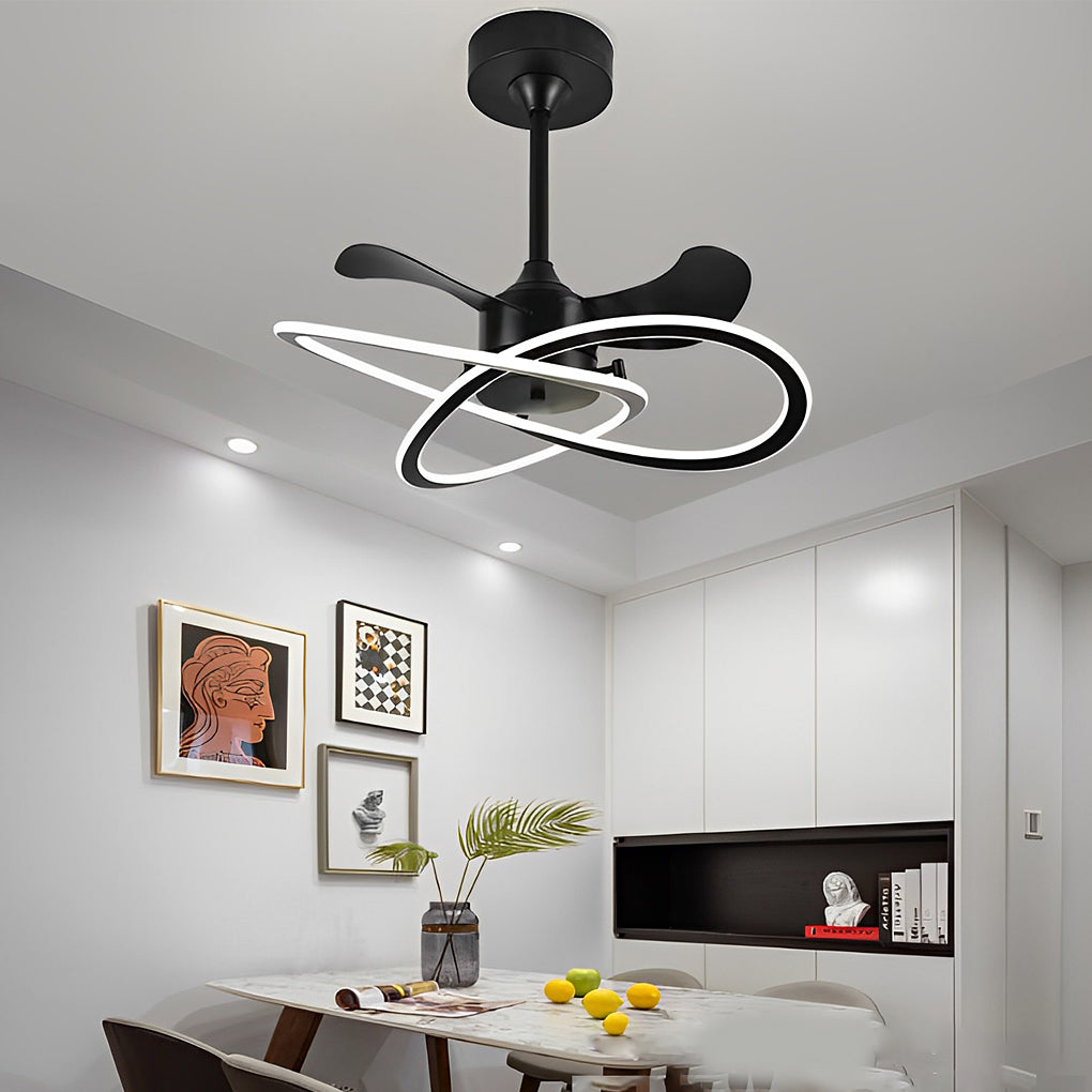 Waves Flower Bladeless Ceiling Fans Ha082734