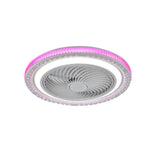 19 7 Bladeless Ceiling Fan With Led Light And Remote