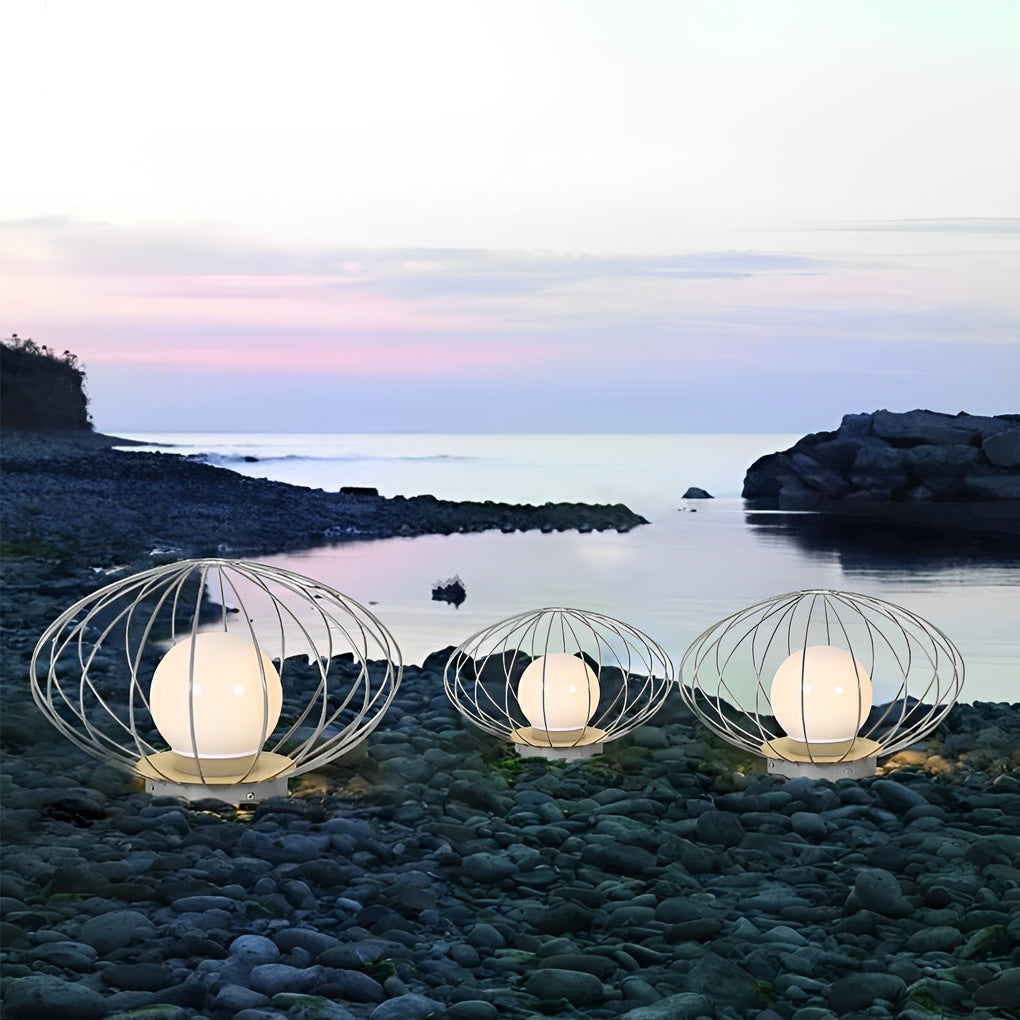 Mushroom Cage Shape Outdoor Lights Li002434