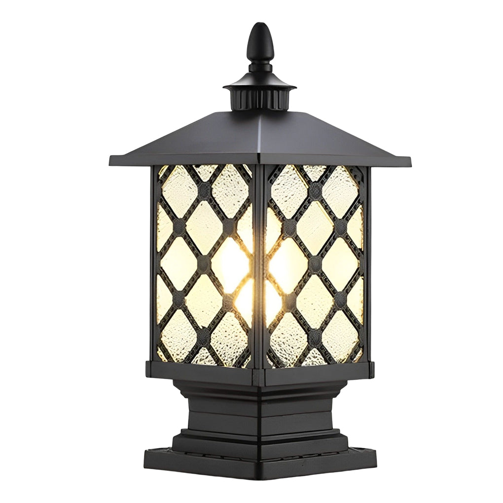 Retro Outdoor Fence Post Lights Ha076240
