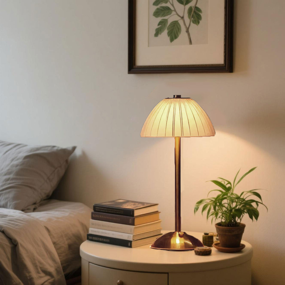 Modern Crystal Metal Table Lamp