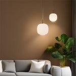 Modern Nordic Opal Glass Pendant Light