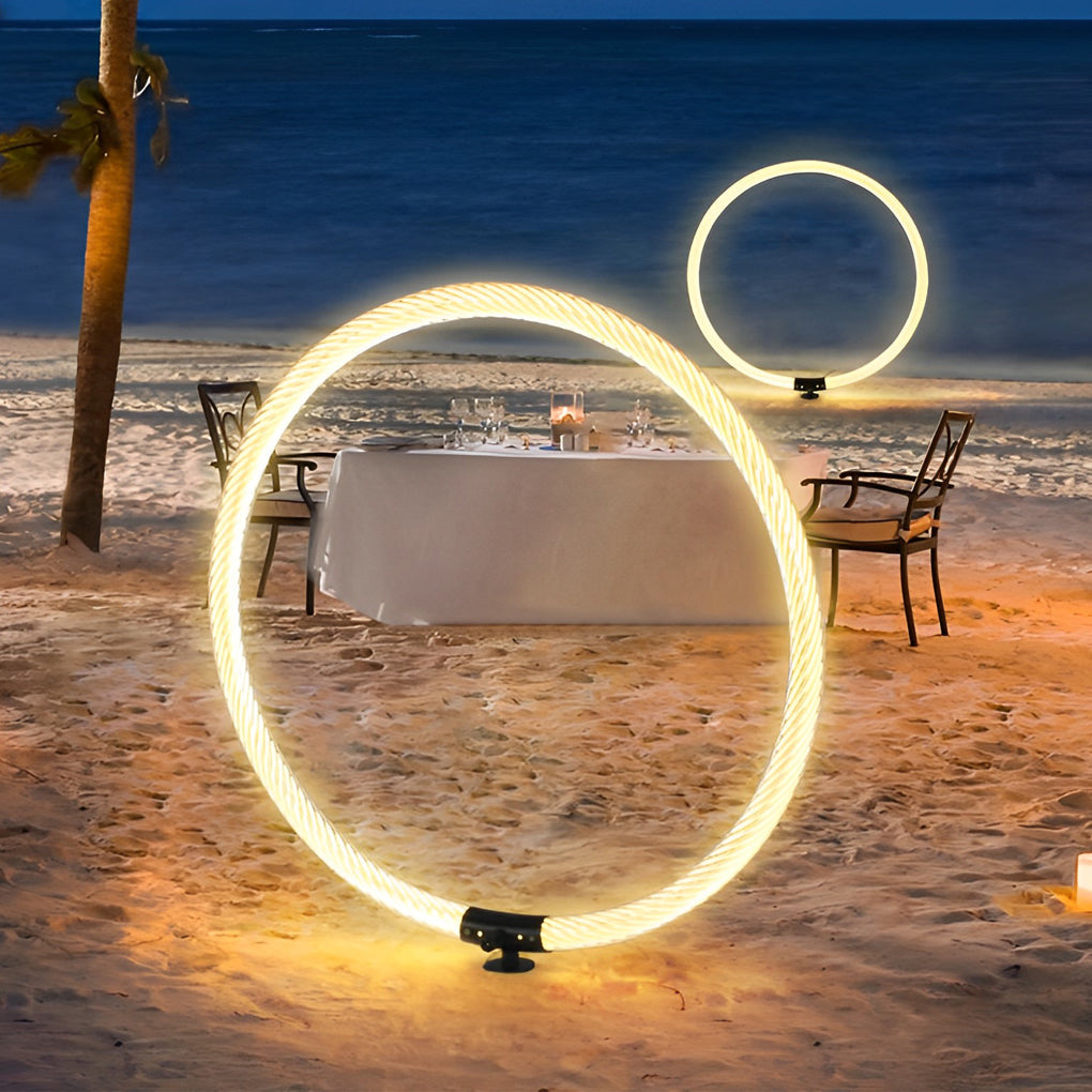 Ring Minimalist Landscape Lighting Ha079958