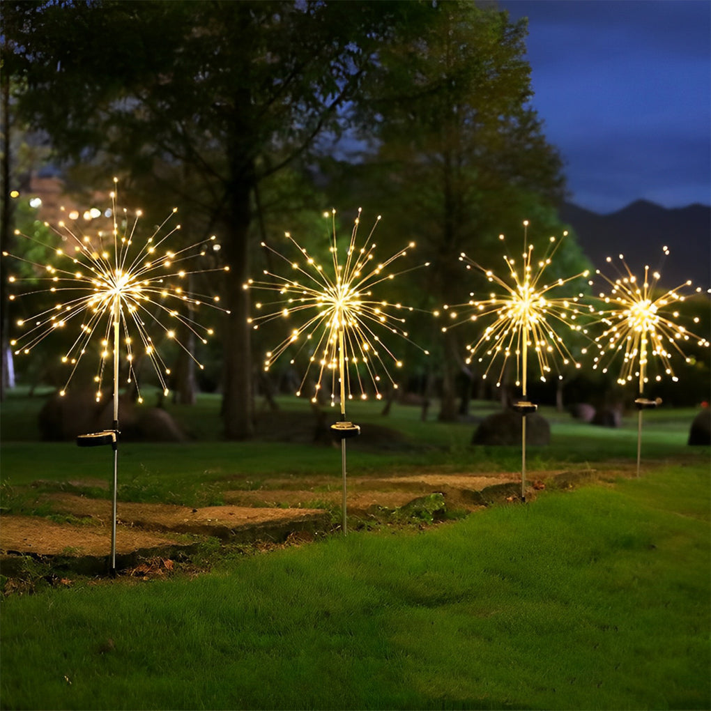 2Pcs Wsolar Starburst Lights Ha093414