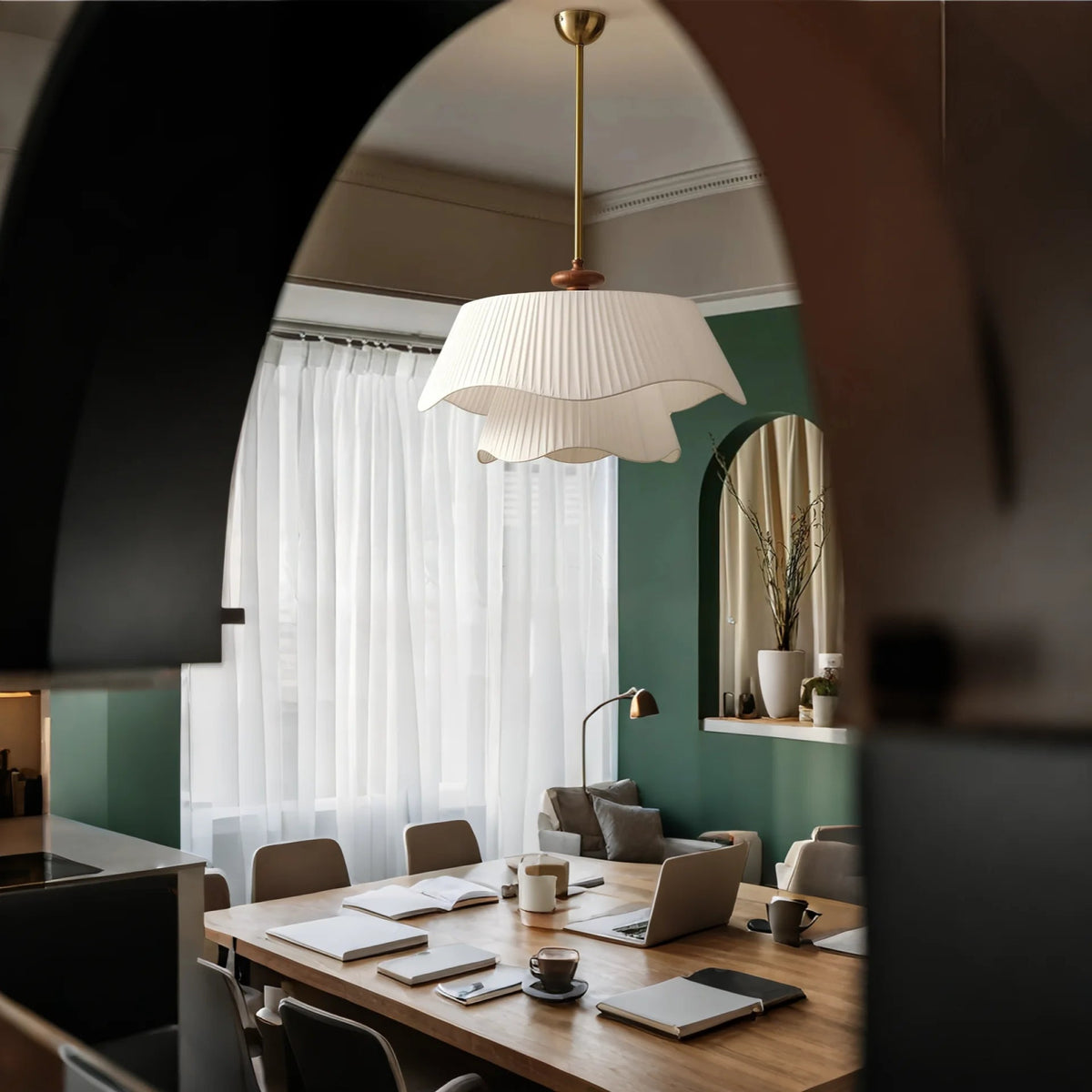 Chic Double Layer Pendant Light