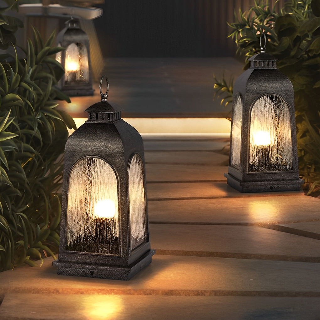 Metal Portable European Style Outdoor Floor Lamp Li002342