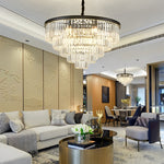 4 Layers Crystal Modern Chandelier Ha098805