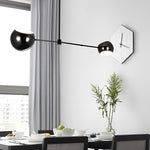 Geometric Linear Electroplating Chandelier Hanging Ceiling Lights