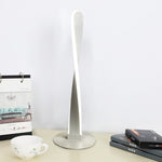 Minimalist Twisted Flast Column Led Art Iron Acylic Table Lamp
