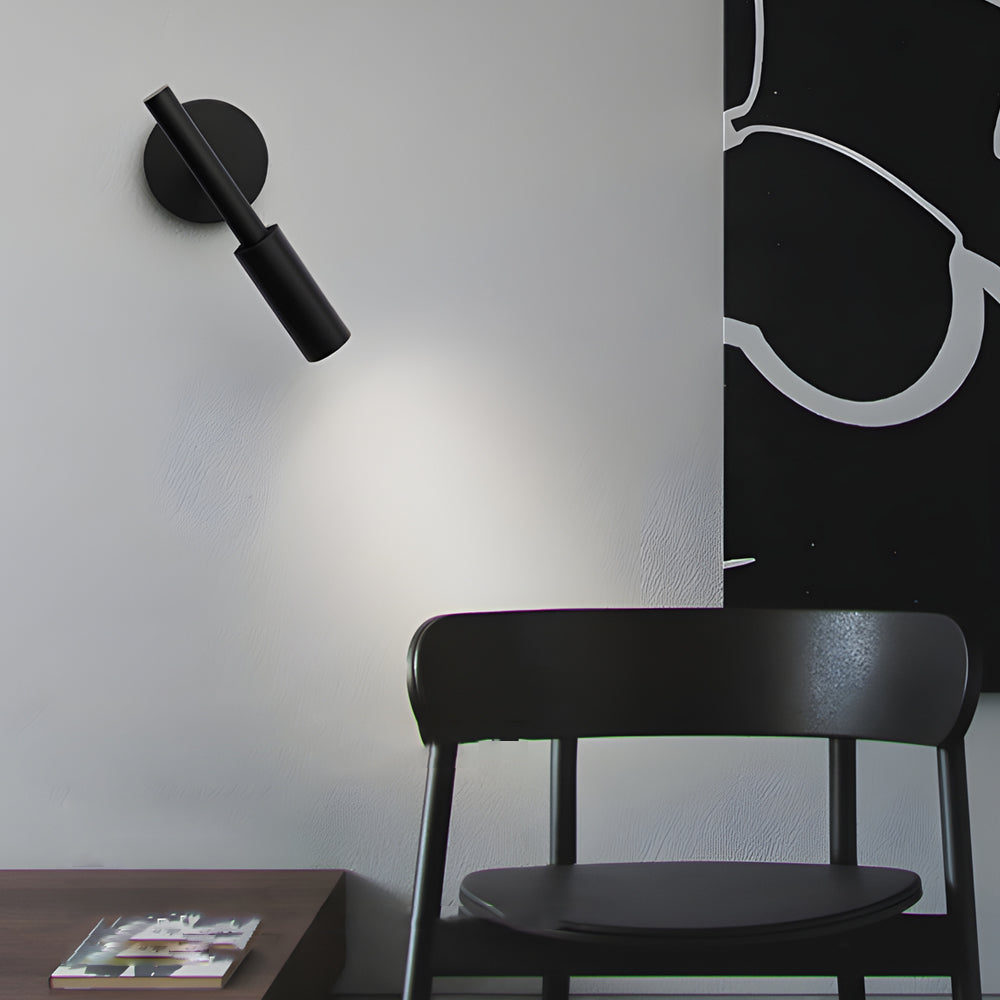 1 Light Cob Adjustable Tubino Wall Light 3 Step Dimming