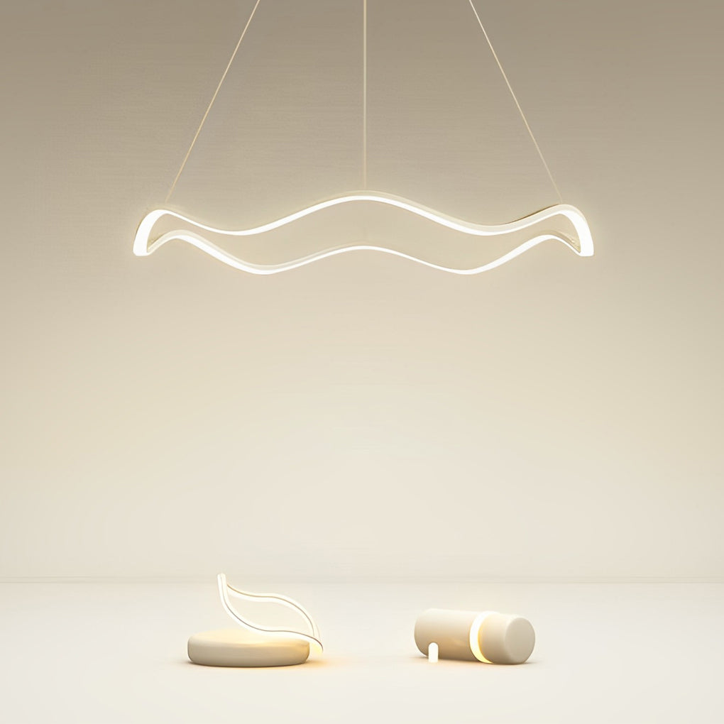 Circular Wavy Modern Ceiling Lamp Li002339