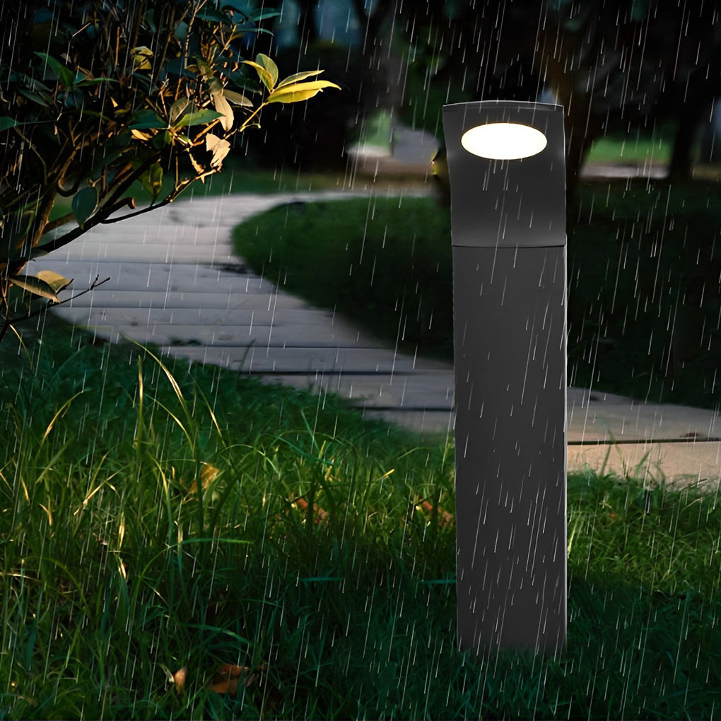 Curved COB LED Pathway Lights for Modern Landscapes