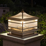 Waterproof Vintage Outdoor Fence Post Light