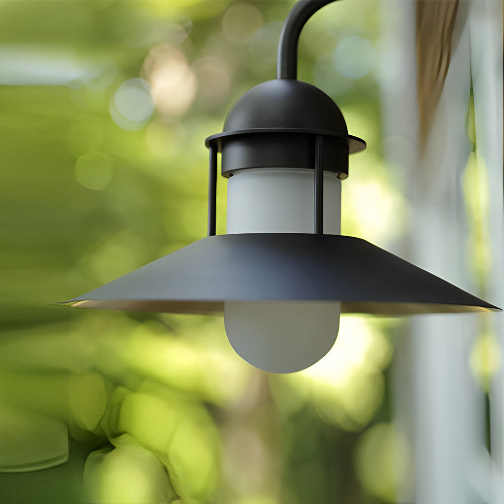 Antique Round Outdoor Wall Light Ha084645