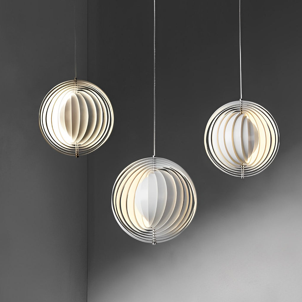 Rotatable White Pendant Lights Ha076521