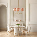 Nordic Minimalist Ceiling Chandelier Gold Silvery For Living Room Child Bedroom Pendant Lamp Home Decor Lighting Luster Fixture