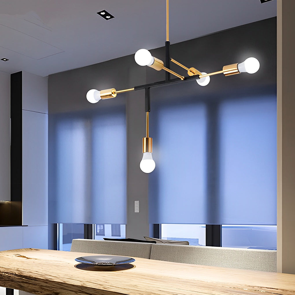 5 Lights Branch Electroplated Ceiling Lights Li002238