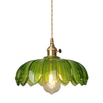 Retro Flower Glass Nordic Kitchen Pendant Lighting Li001973