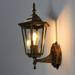 Retro Hexagonal Outdoor Wall Light Ha084408