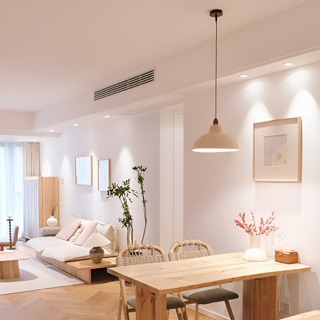White Nordic Pendant Light