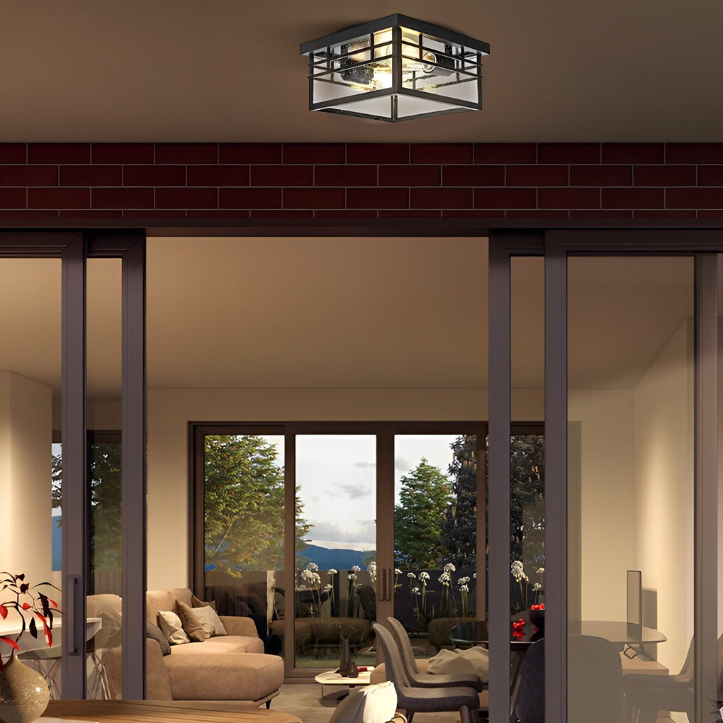 Waterproof Black Ceiling Lighting Ha084132