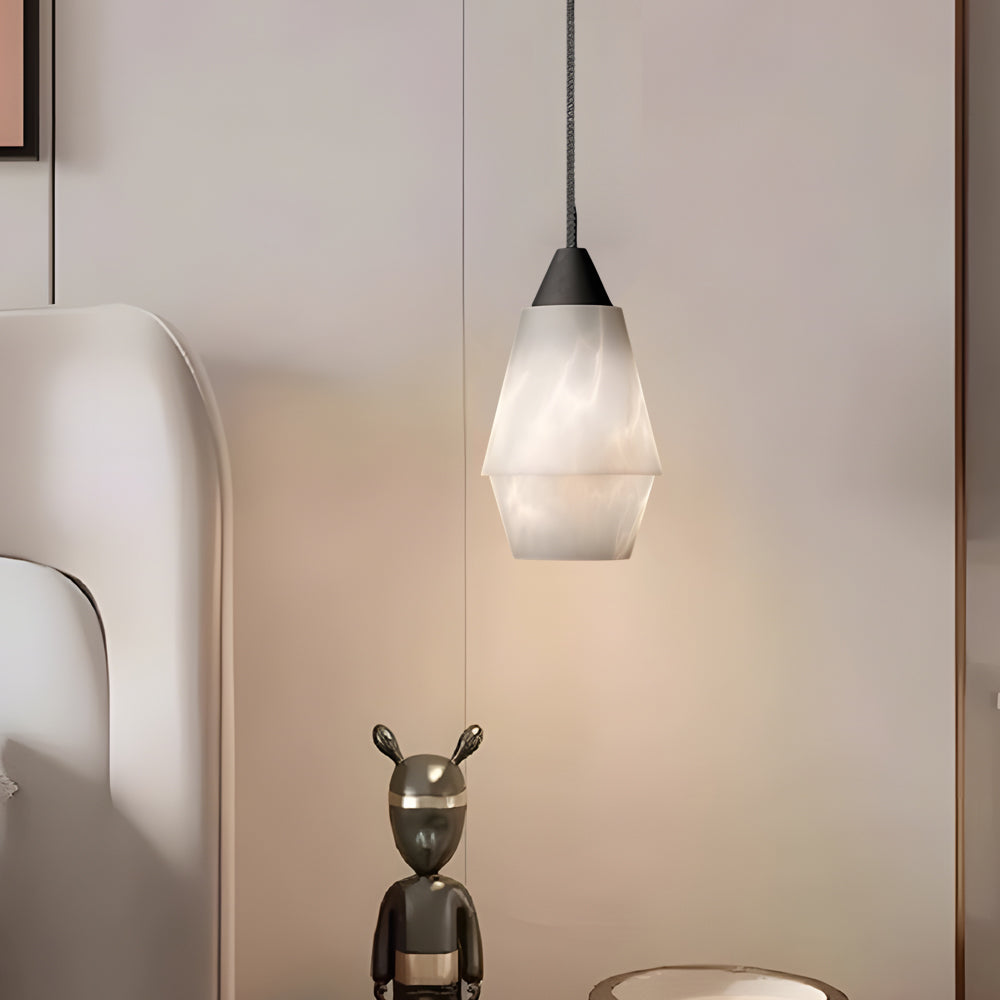 7 87 In H Alabaster Pendant Light 1 Light Kitchen Island Lighting