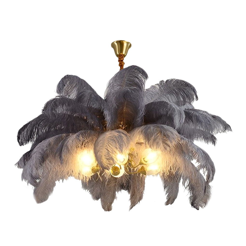 Creative Feathers Ins Nordic Chandelier Li002023