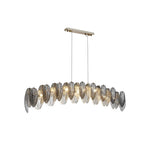 Feathers Glass Modern Chandelier Li002508