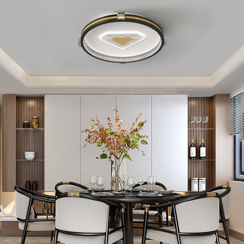 Circular Geometric Modern Ceiling Light Ha098311