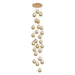Glass Globes Shade Chandelier Ha095051