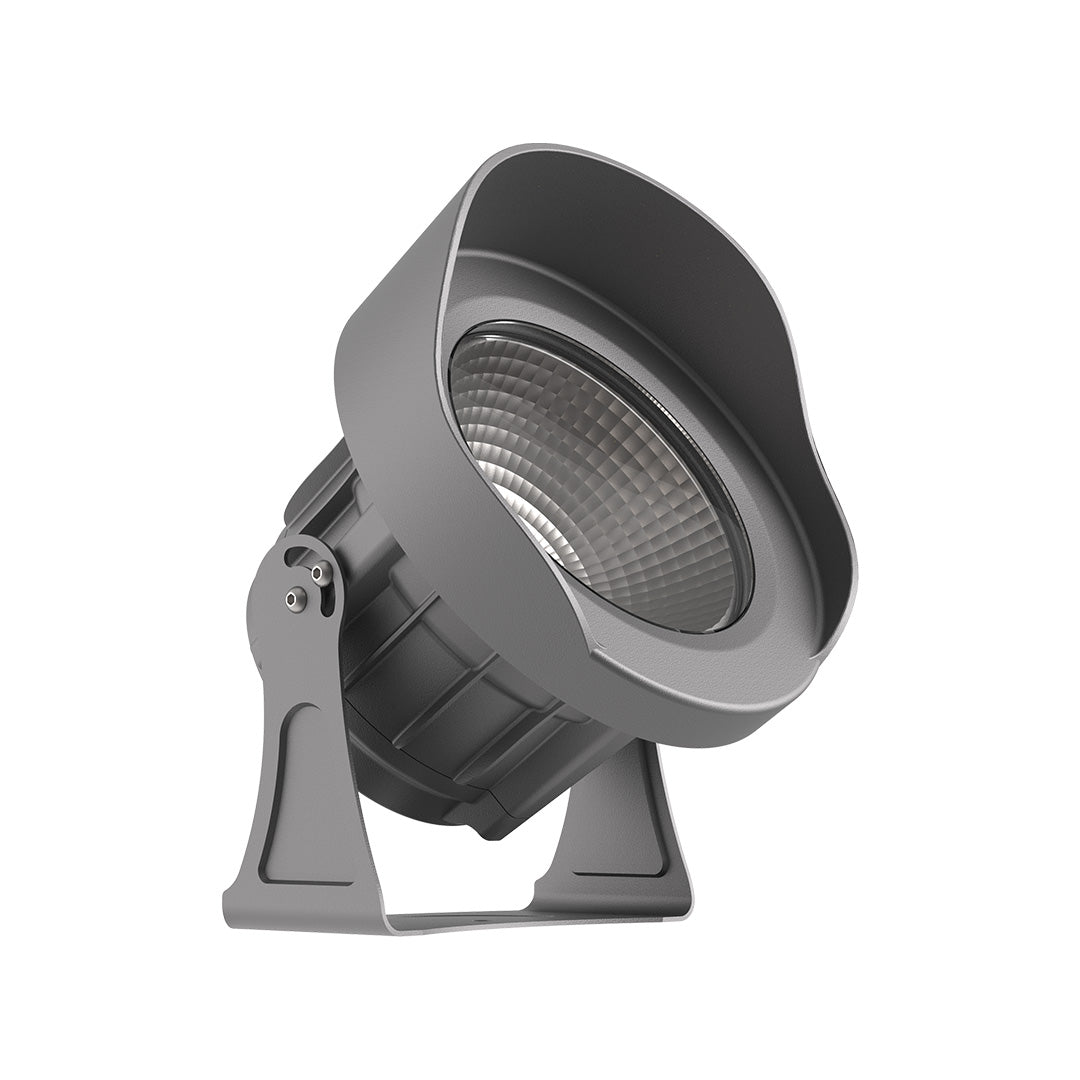 Minimalist Outdoor LED Spotlights with Adjustable Warm Light, IP65 Waterproof Aluminum