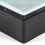 Modern Square LED In-Ground Well Lights for Pathways and Steps