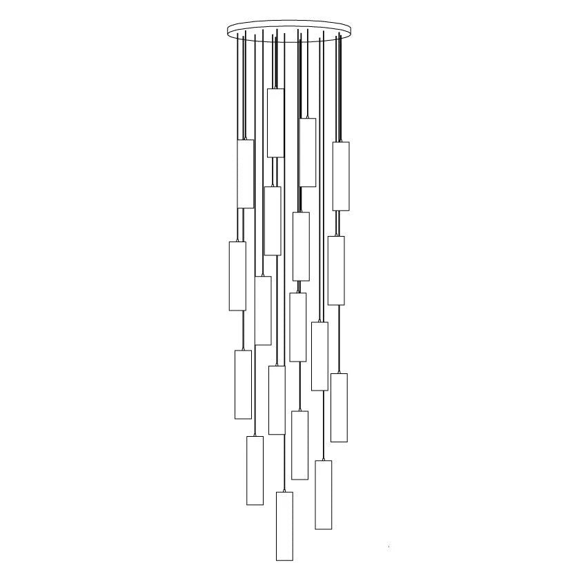 Cylindra Pendant Light