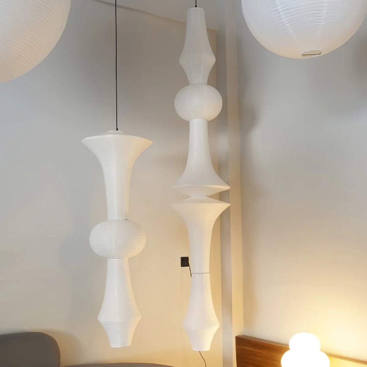 Kumo Washi Pendant Light