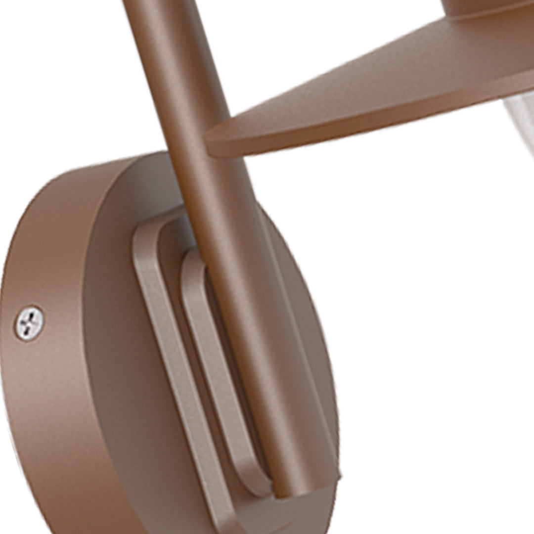 Minimalist LED Outdoor Wall Sconce with Warm 3000K Glow
