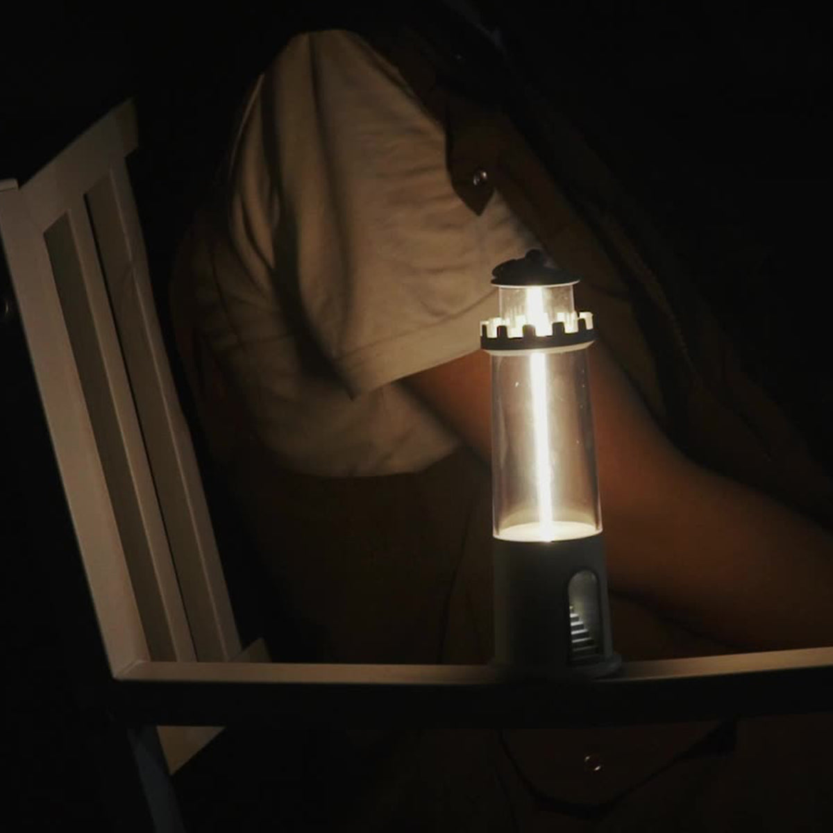 Aurora Portable LED Lantern with Warm Ambient Glow
