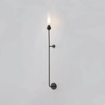 Vertical Marble Accent Wall Light
