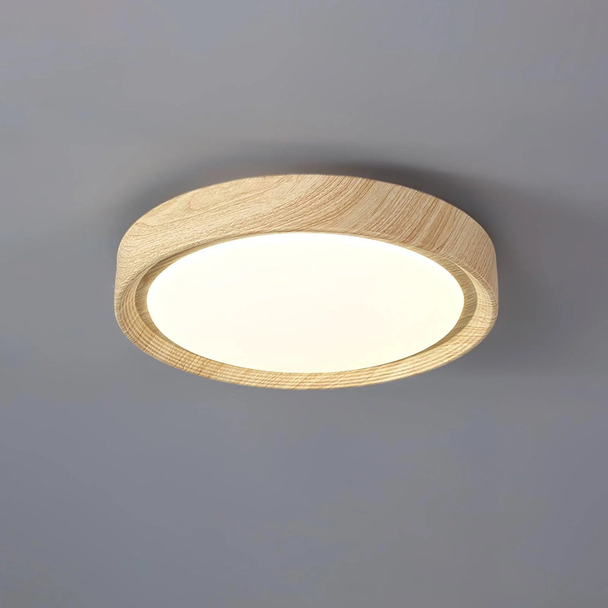 Wooden Veneer Ceiling Light